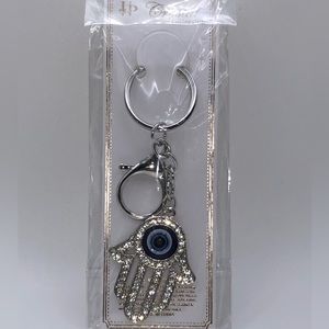 Evil Eye Hand Keychain 🪬